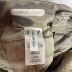 Seven 7 high rise skinny jeans camouflage tummyless‎ size 8 Photo 7