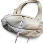 Banana Republic  Creme Tone Leather Shoulder Bag Photo 7