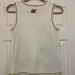 Holiday Time Christmas Knit Off White Small Vest. 2686 Photo 6