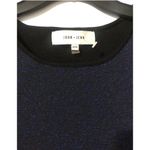 John + Jenn Cocktail Evening Shimmery Dress Black Cobalt Size Medium Photo 4