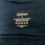 Quince Scoopneck Sports Bra Size XS Blue Photo 2