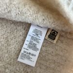 Madewell NWT Merino Wool and Alpaca Cream Oversized Crewneck Sweater S $148 Photo 5