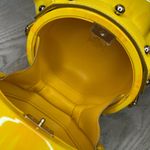 Dolce & Gabbana  Yellow Rose Dolce Box Bag in Painted Resin Crossbody damaged Photo 7