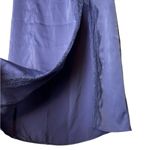 Urban Outfitters Lace Trim Satin Slip Skirt Midi Purple Size Small Photo 4