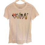  short sleeve baby tshirt whole Disney gang medium white Photo 0