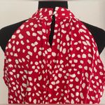 NWOT Gorgeous Red Halter neck Summer Maxi Dress Size M Size M Photo 3