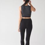 Lululemon  Soulful Crop Tank Heathered Black- Size Small Photo 6