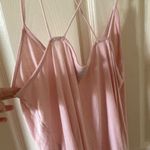 H&M Pale Pink Strappy Cropped Tank Top Size Small Soft Stretch Shirt Like New Photo 3