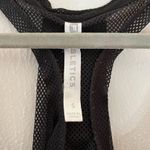 Fabletics Tank Black Racerback Workout Mesh Tank Top Sz S EUC Photo 2