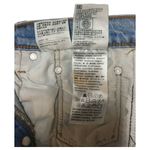 Levi's Shorts Womens 29 501 Dibs High Rise Cut Off Logo Stripe Light Wash Blue Photo 5