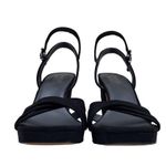 Franco Sarto Womens 8.5 Damilis Platform Sandal in Black NEW Photo 2