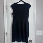 Connected Apparel Floral Embroidered Black Dress NWT Women's Size 12 Photo 7