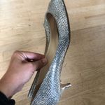 Jimmy Choo  heels/kitten heels size 42 metallic silver new years festive holiday Photo 6