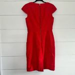 Adrianna Papell  Women’s 8 Red Sheath Dress Career Office Core Work Dressy Photo 3