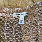 autumn cashmere  Cotton Crochet Longsleeve Top Sz S Photo 2