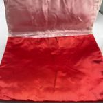 Christian Dior Vintage red silk lingerie scarf pouch. Photo 1