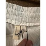 NWT Sea Salt Cornwall Tide Flow Trousers Linen Wide Full Length Size 6 Chalk White Photo 4