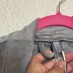 SKIMS  by Kim Kardashian Velour Fleece Wrap Short Robe SMOKE size small NWT Photo 11