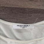 Project Social T Project Social Tee Elegant Ivory Women's Top Small Photo 1