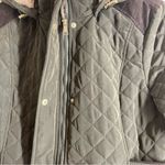 Laundry by Shelli Segal Faux Fur Lined Hooded Quilted Coat Green size XL Photo 9