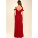 Lulus Red Off Photo 3