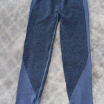 PINK - Victoria's Secret  Blue Heart Workout Seamless High Waist Leggings bluesize S Photo 0