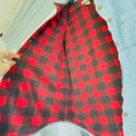 Woolrich Vintage  Red Buffalo Check Checkered Fleece Lined Jean Jacket Coat Size Photo 5