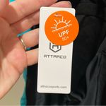 Attraco Racerback Low Cut Leg Colorblock One Piece Swimsuit Blue Photo 10