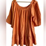 Cupshe Orange Flutter Sleeve Swim Coverup Photo 1