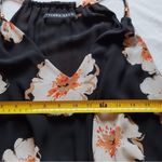 Ivanka Trump Women’s LONG DRESS, SPAGHETTI STRAPS, BLACK, FLORAL,TIE WAIST Sz12 Photo 7