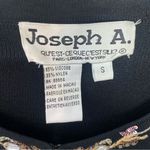 Joseph A Vintage Embellished Black Knit Cardigan Sweater Small Jeweled Embroidered Glam Photo 8