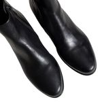Ecco Like New  Leather Shape 45 Wedge Boots Black Size 7 - 7.5 Retail $259.00 Photo 3