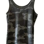So Petfect Women's Tank Top Camo Gray Black Fitted SZ XL #1234 Photo 0