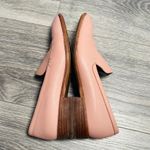 Madewell  Pink Leather Slip On The Frances Loafer Women's Size 7 Photo 10