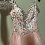 Dancing Queen Blush pink fit & flare dress Photo 3