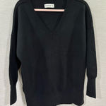 Abercrombie & Fitch Black V-Neck Sweater | A&F Collection | Size XS Photo 0
