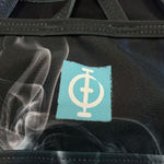 Totemmi  Sports Bra Size Medium Yoga Athletic Activewear Stappy Smoky Pattern Photo 2