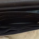 Cole Haan Black Wallet with Silver Accents Photo 2