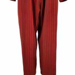 Blue Blush Striped Long Sleeve Wide Leg Jumpsuit Photo 6