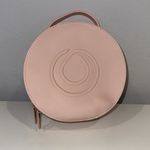 Monat Pink Circle Top Handle Cosmetic Toiletry Bag Photo 1