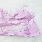 Victoria's Secret Just Sexy Lingerie Pastel Lavender Lace Strappy Bodysuit Photo 8