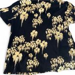 Cynthia Rowley gold foil shirt XS NWOT Photo 3