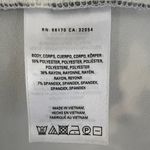 Anthropologie Akemi + Kin  Women's White Gray Floral Peplum Tank Top Size XS Photo 3