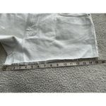 Madewell  $78 Low Rise Boyfriend Shorts in White Size 33 NS121 Photo 10