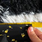 Black Floral‎ Button Maxi Skirt Boho Cottagecore Romantic Prairie Fairycore XS Photo 5