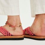 Free People NWT  Edge Water Woven Sandals in Salsa Photo 2