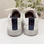 Kaanas White Lace Up Sneaker Size 6 Preowned Photo 4