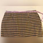 Talbots Woman Plus Houndstooth Print Wool Blend Lined Academia Straight Skirt Photo 8