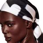 Fenty Beauty Black/White Square Scarf Bandana Black Photo 2