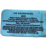 No Boundaries  Ladies BLUE Tie Dye Padded Underwire Bra ~ 36DD Photo 5